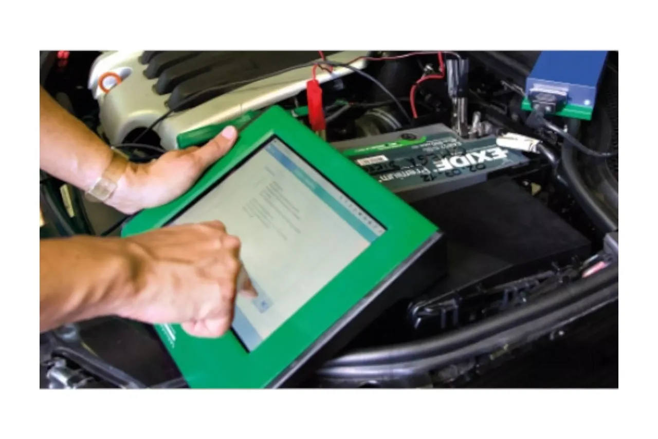 Mega Macs 56 w warsztacie samochodowym