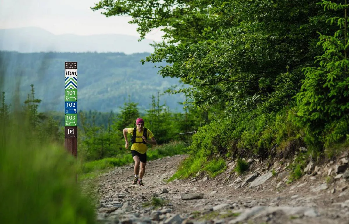 trasy biegowe beskidach