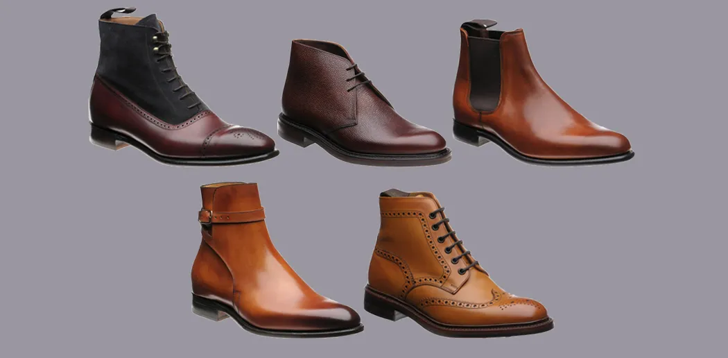 różne typy butów zimowych damskich i męskich