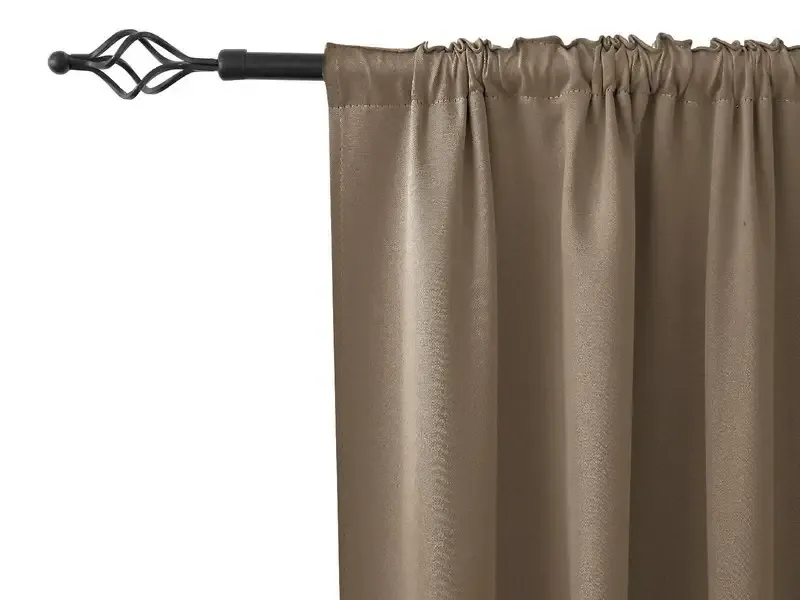 prawidłowe wymiary zasłon w sypialni