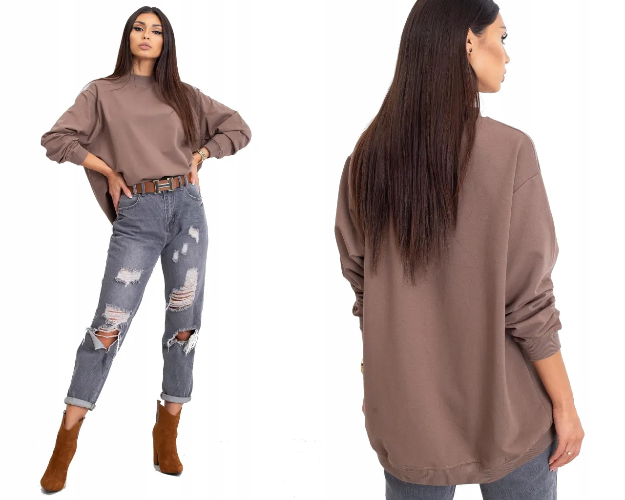 bluza bawełniana na co dzień, miękka bluza bawełniana