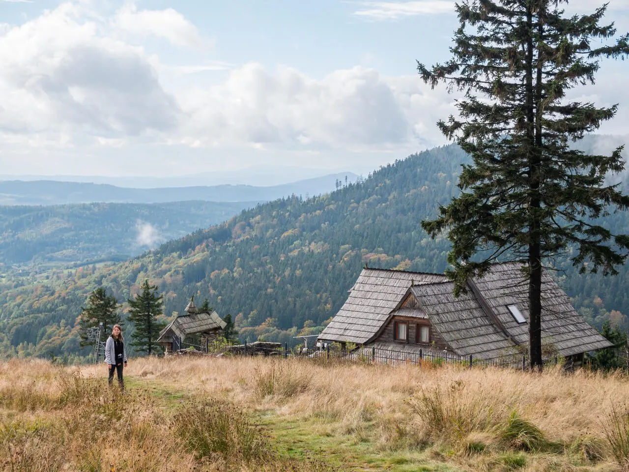 G&oacute;ry Sowie krajobraz z noclegami