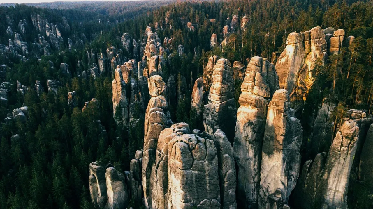 Adrszpasko Teplickie Skały labirynt