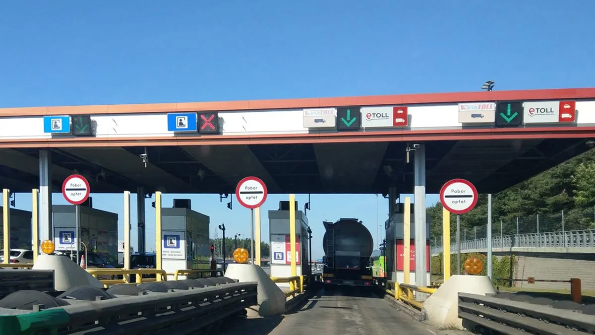 e-TOLL system dla ciężarówek na autostradzie A4