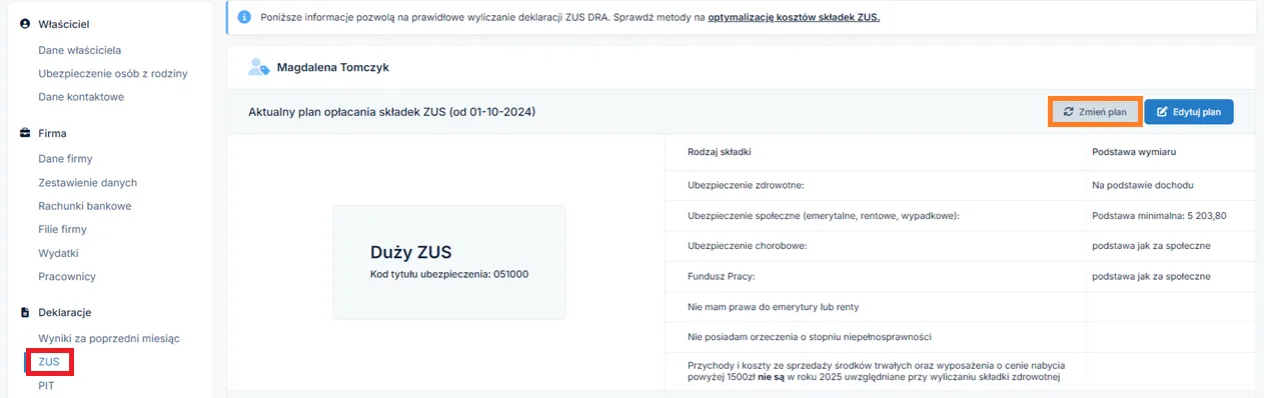 kalkulator składek zus fundusz pracy wiek