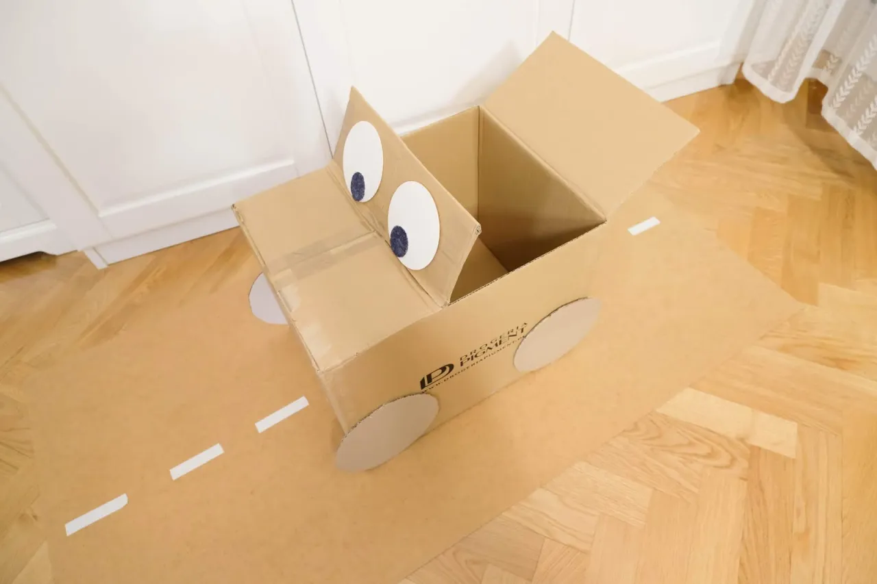 samochody z kartonu inspiracje