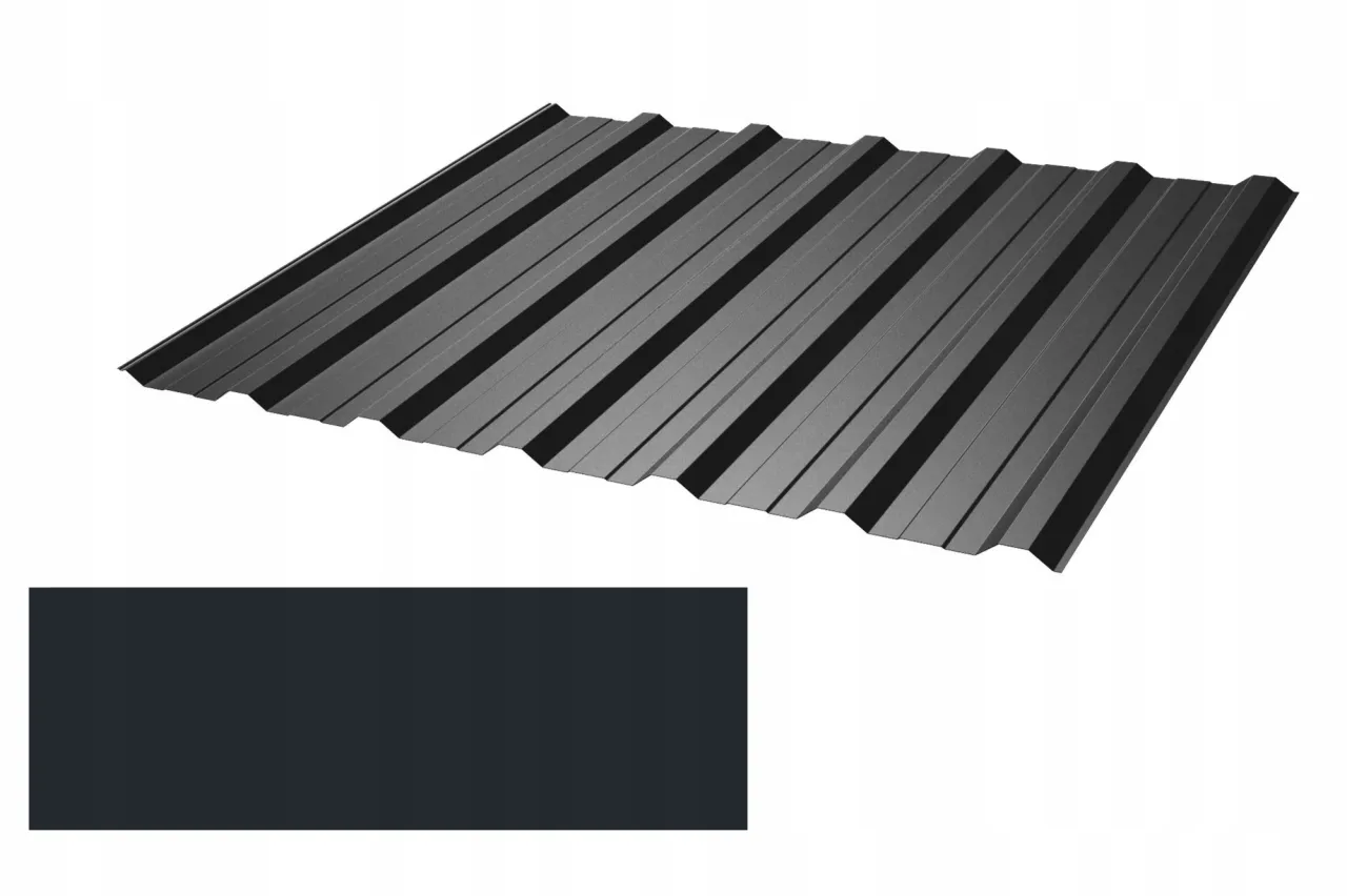 blacha trapezowa z filcem antykondensacyjnym