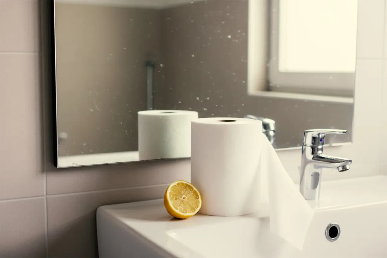 Domowe sposoby na czyste lustra: cytryna, ziemniak, herbata