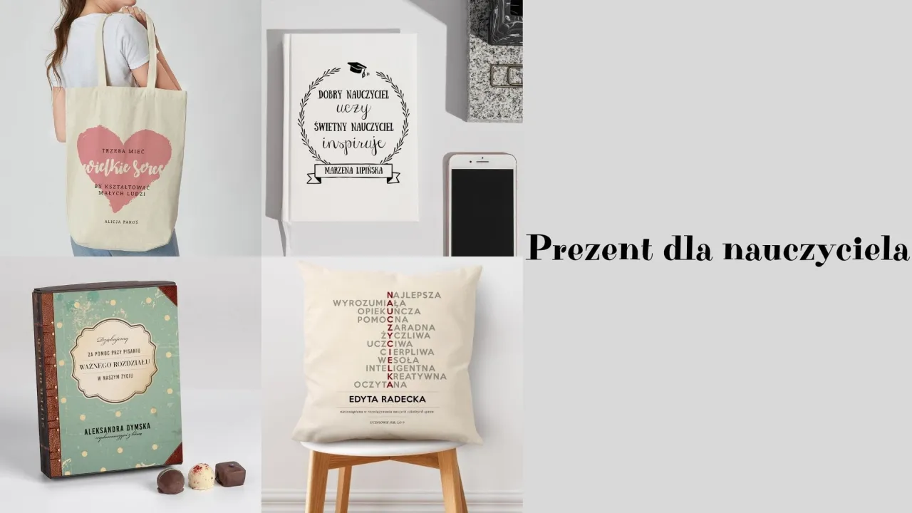 prezent sentymentalny dla wychowawczyni