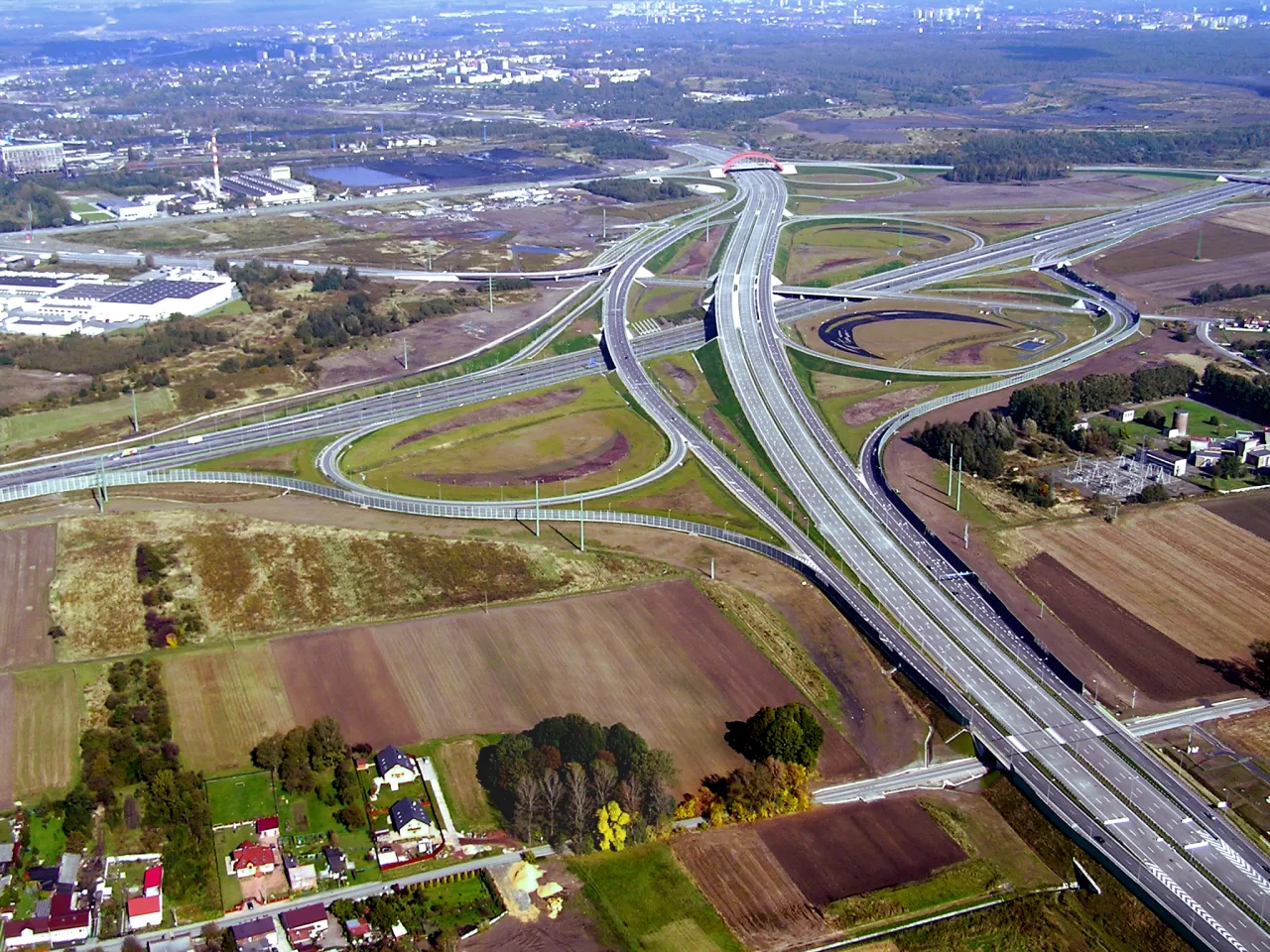 Węzeł autostradowy Gliwice Sośnica