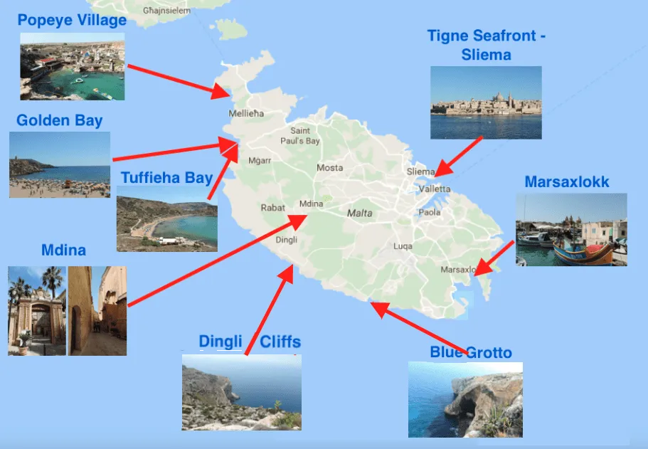 Zdjęcie Malta w 3 dni: Plan zwiedzania najciekawszych miejsc i atrakcji