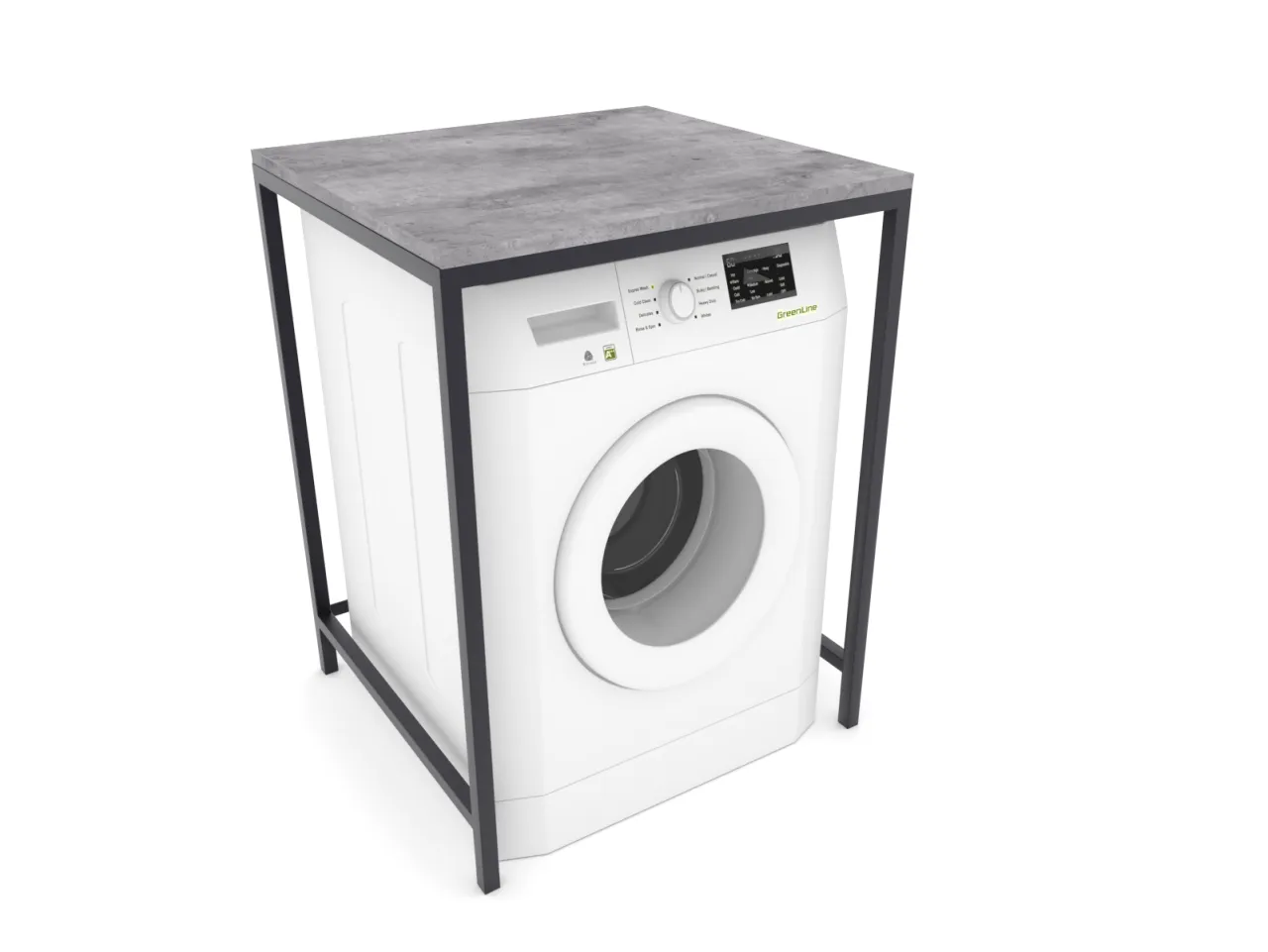 Rodzaje blat&oacute;w do łazienki nad pralkę