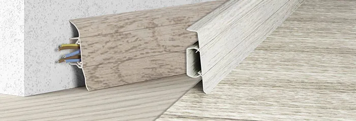 listwy przypodłogowe z kanałem na kable