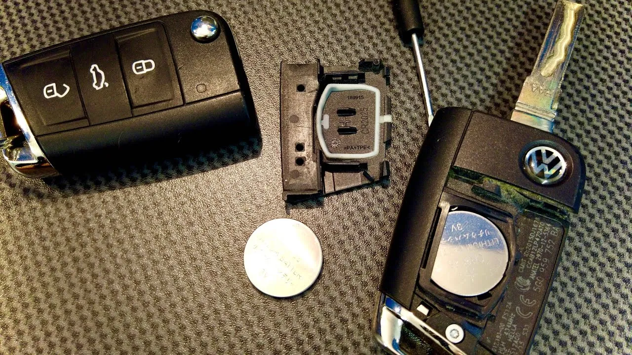 sprawdzanie pilota centralnego zamka bateria