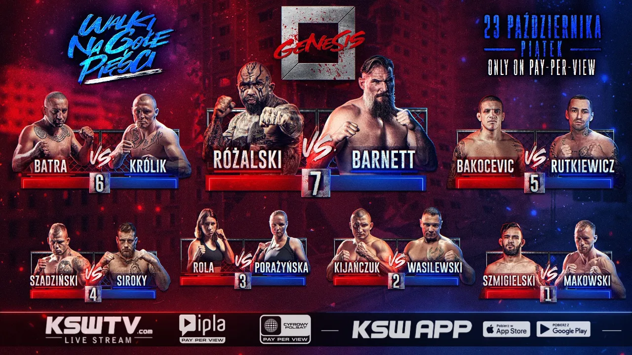 UFC KSW logo zawodnicy