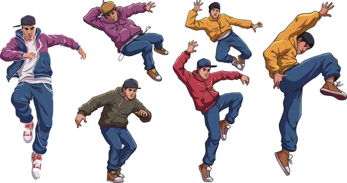 Dynamiczne style street dance