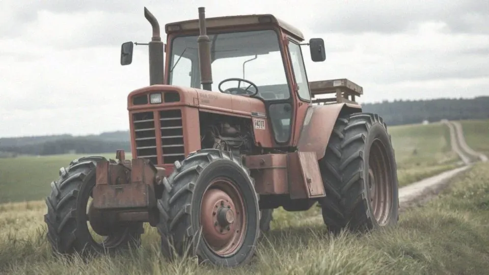 ciągnik rolniczy bez rejestracji