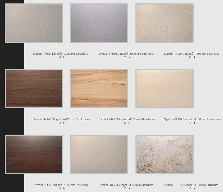 tanie blaty kuchenne laminowane wzory