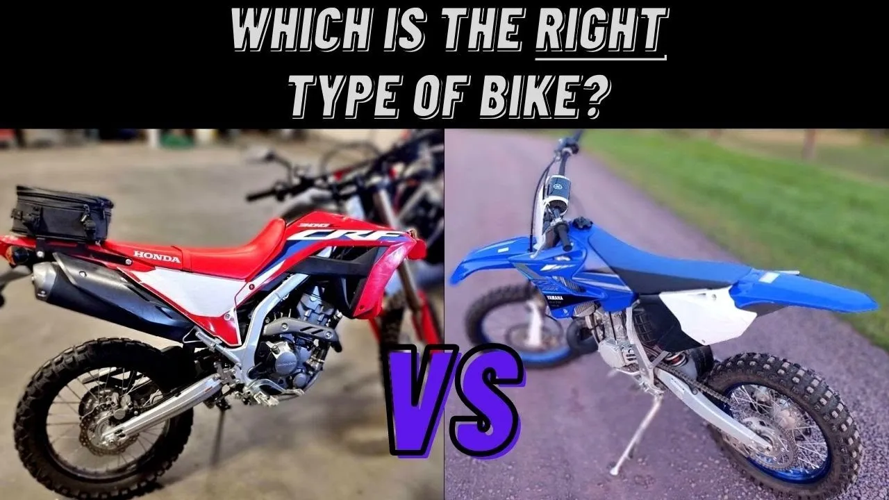 r&oacute;żnice motocykle enduro cross dual sport