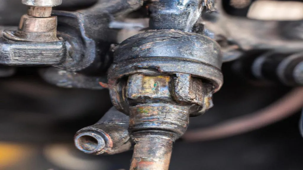 uszkodzona maglownica korozja