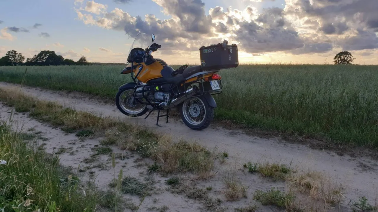 Kaszuby motocyklem malownicza droga