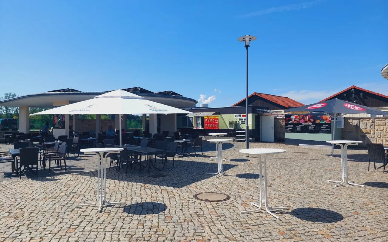 Sonnenterrasse Findlingspark Nochten Restaurant