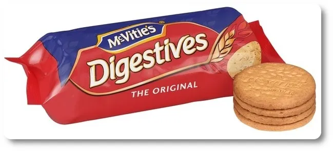 ciastka digestive w sklepie stacjonarnym