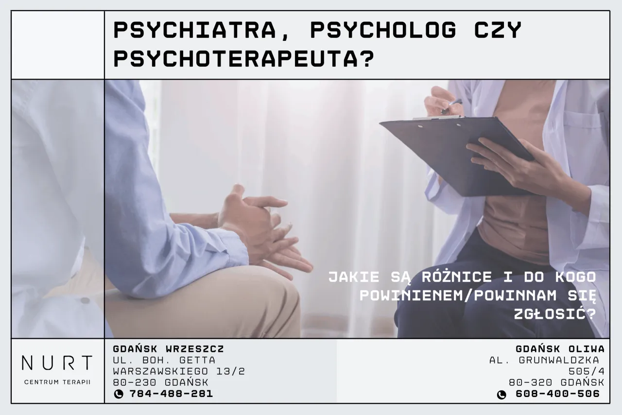 Różnica między psychoterapeutą a psychiatrą