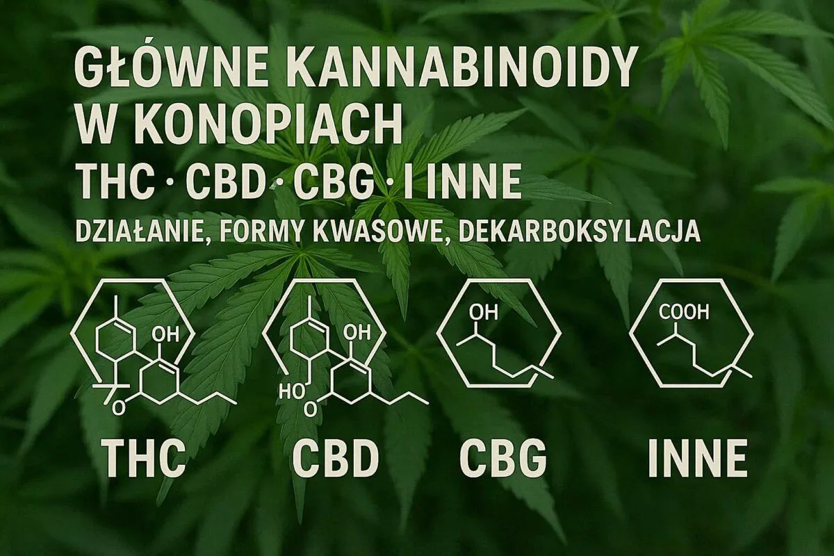 Porównanie molekuł THC i CBD