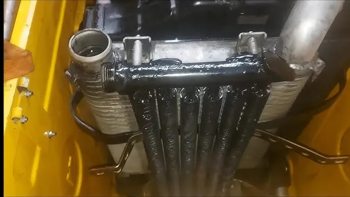 Montaż dodatkowej chłodnicy oleju w samochodzie