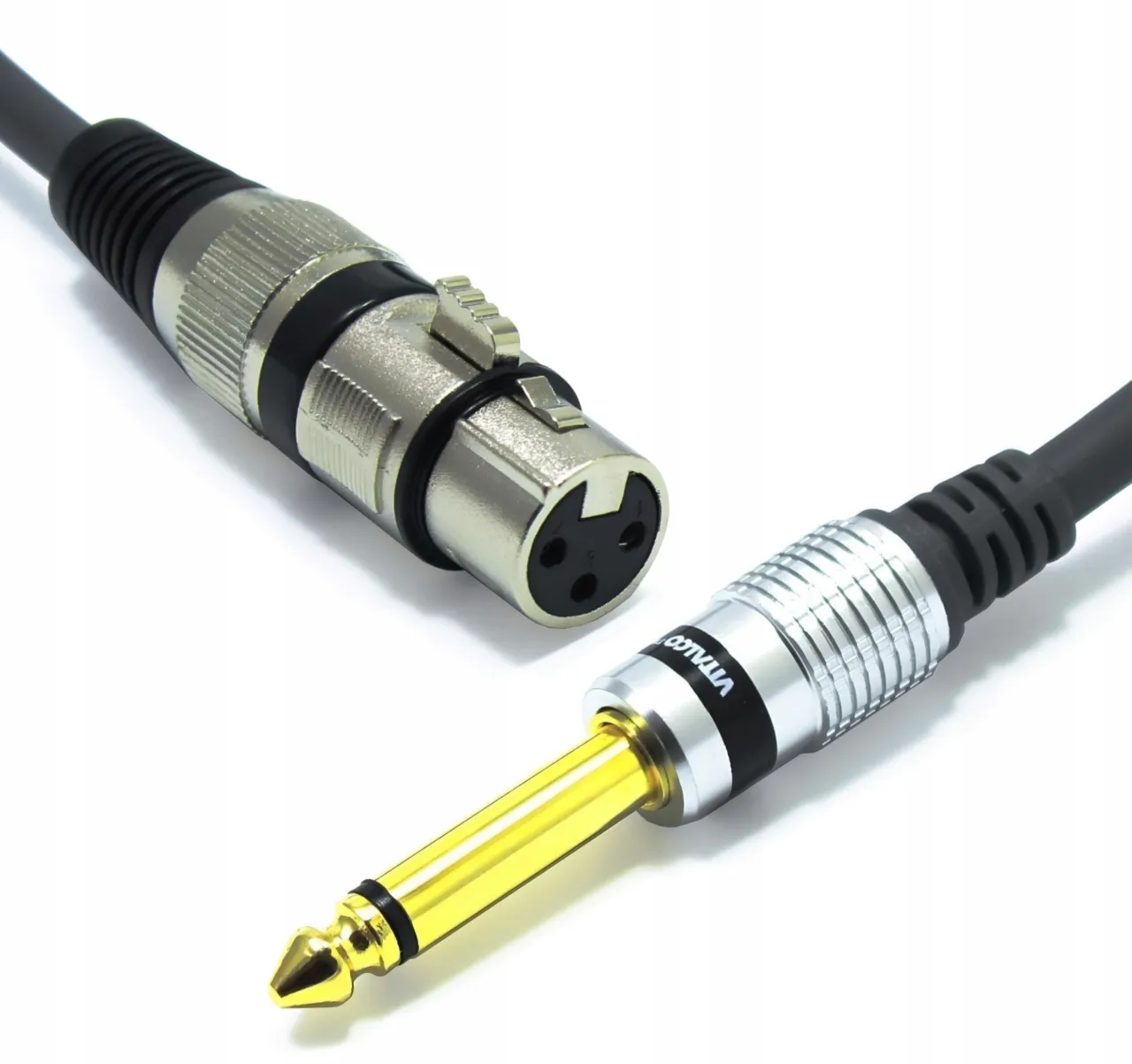 Rodzaje kabli audio XLR TRS TS