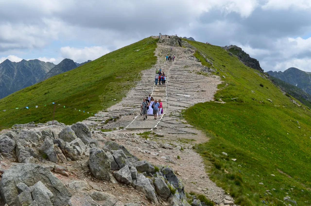 Szlak pieszy na Kasprowy Wierch Tatry