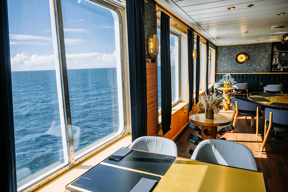 wnętrze promu M/S Norr&ouml;na