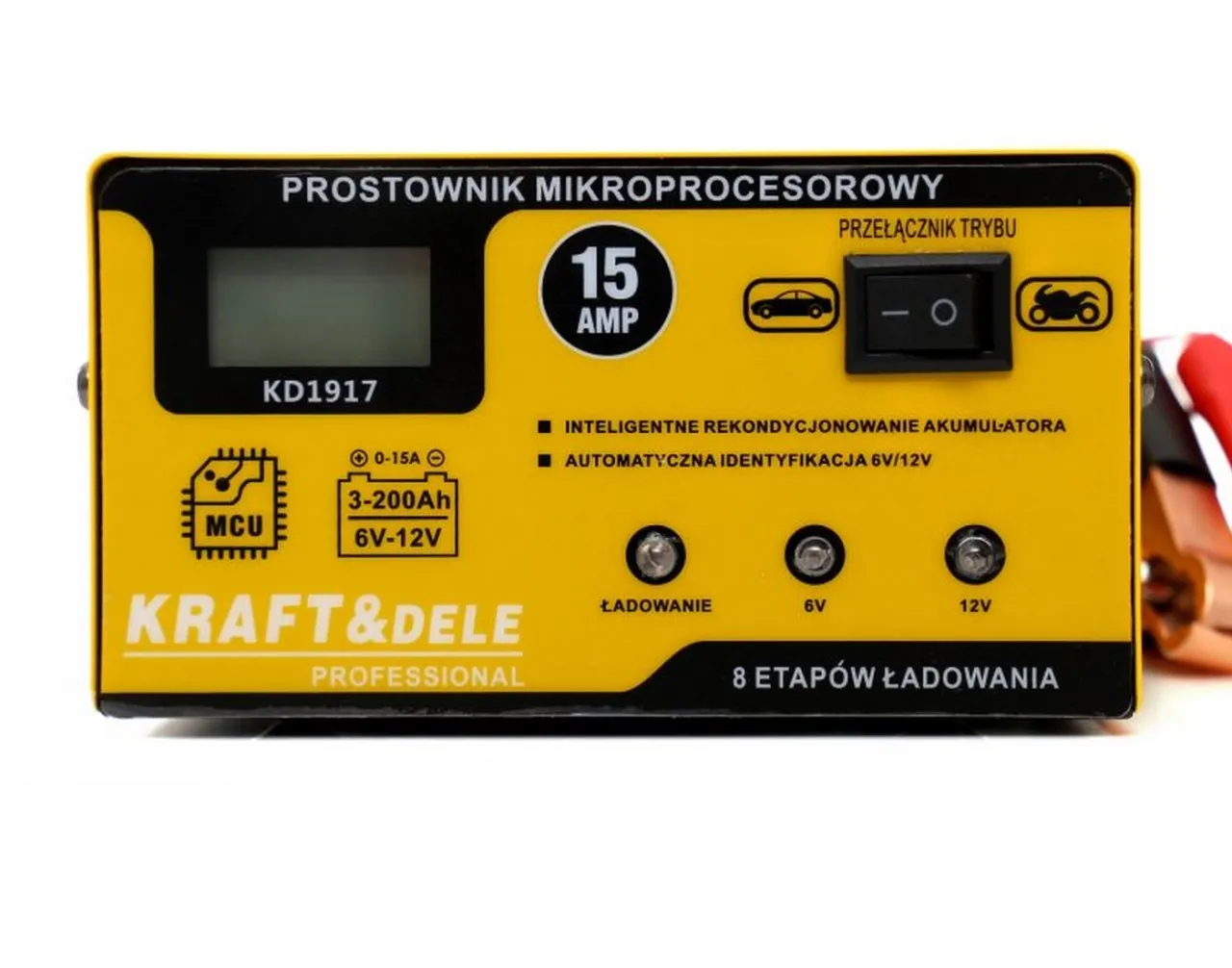 prostownik mikroprocesorowy do akumulatora EFB