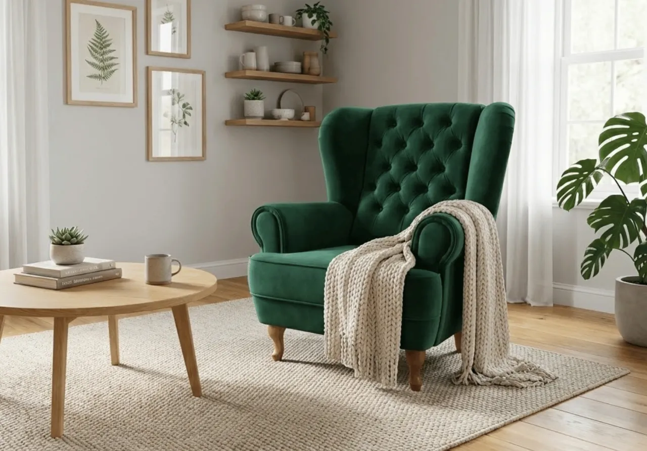 por&oacute;wnanie szezlonga i fotela uszak