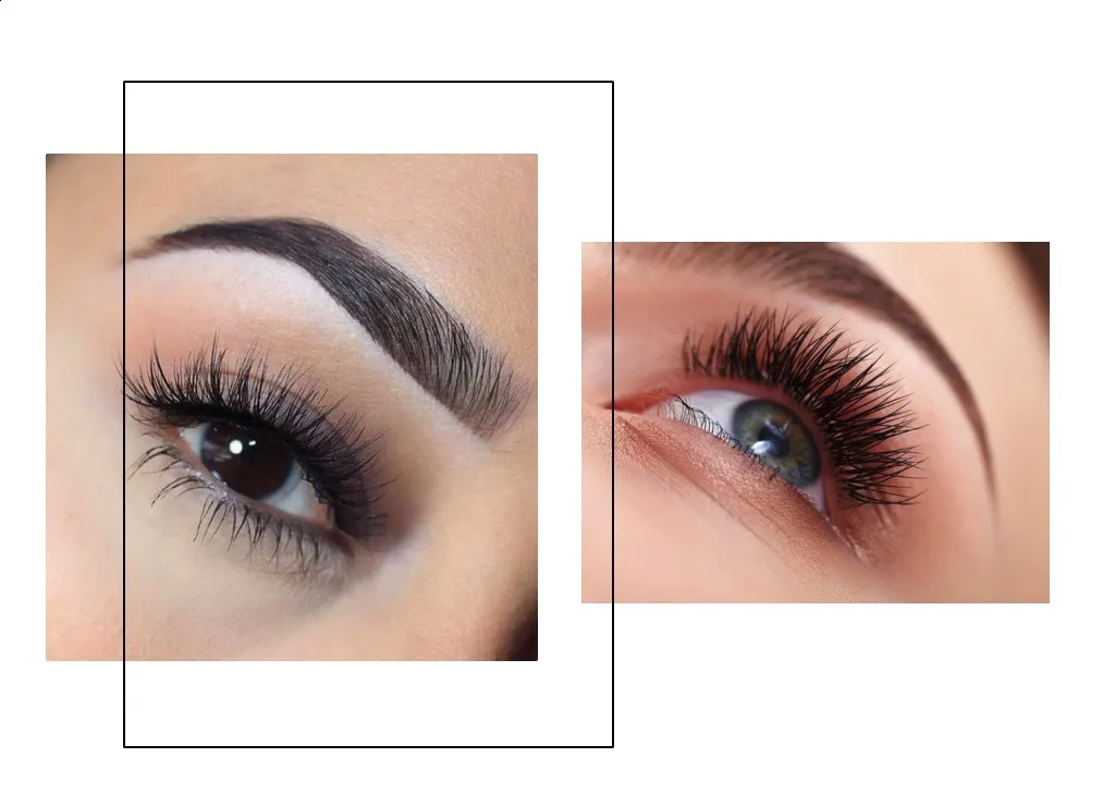 porównanie rzęs jedwabne mink kaszmirowe norki