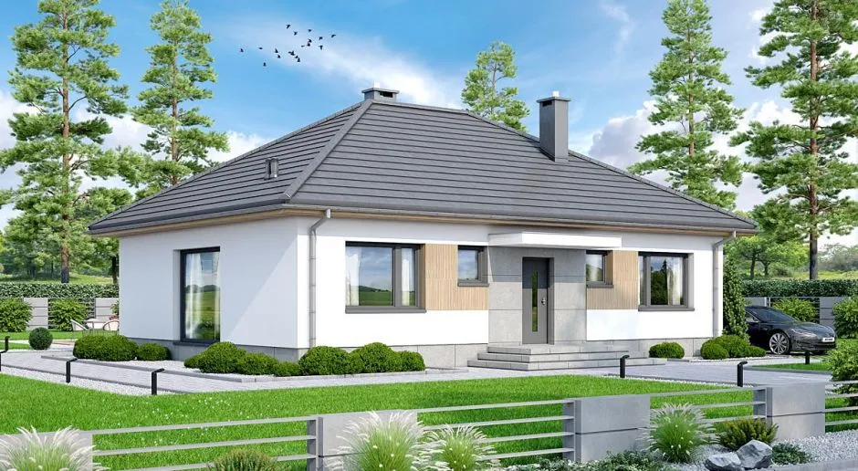 Zdjęcie Jesienna Zaduma Dom: Projekt Idealny dla Twojej Rodziny