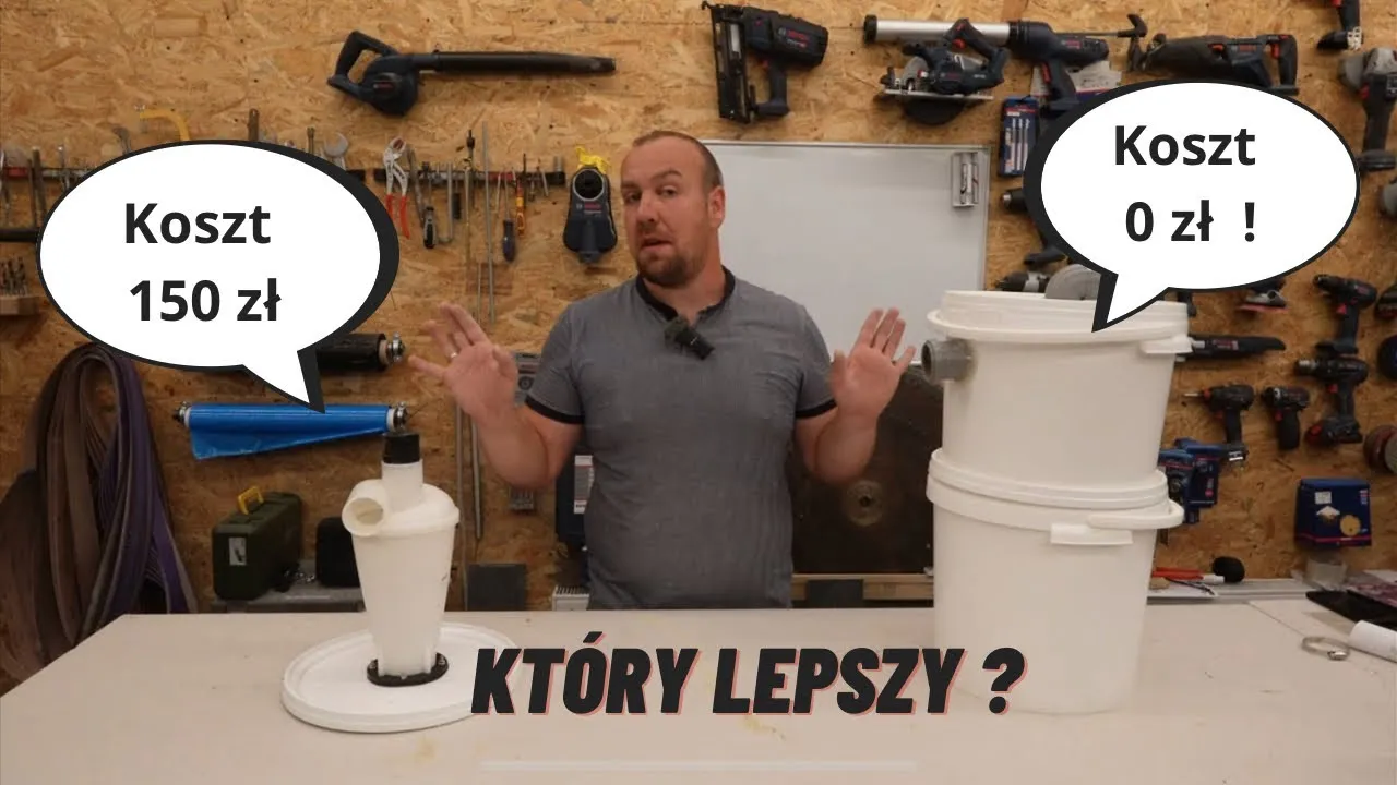 Zdjęcie Jak zbudować separator cyklonowy DIY, który poprawi moc odkurzacza