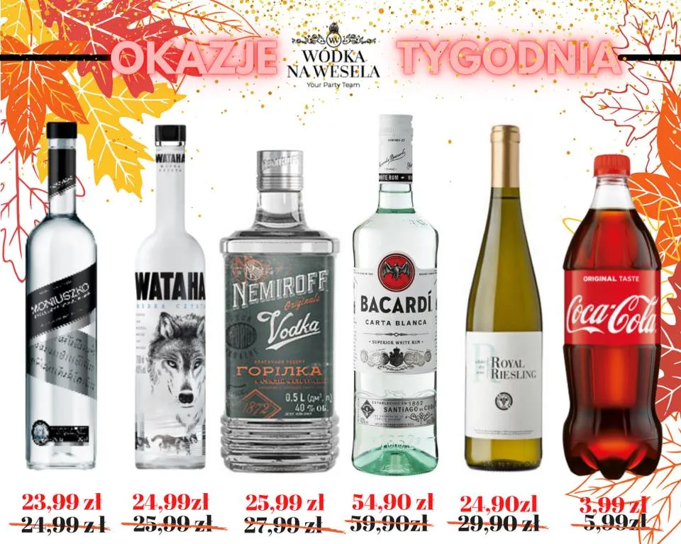 Zdjęcie Gdzie kupić tanio napoje na wesele i zaoszczędzić na wydatkach
