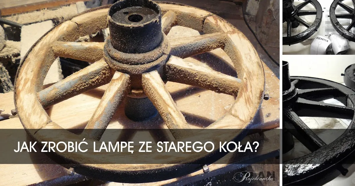 Zdjęcie Jak zrobić żyrandol z koła od wozu - proste kroki i porady
