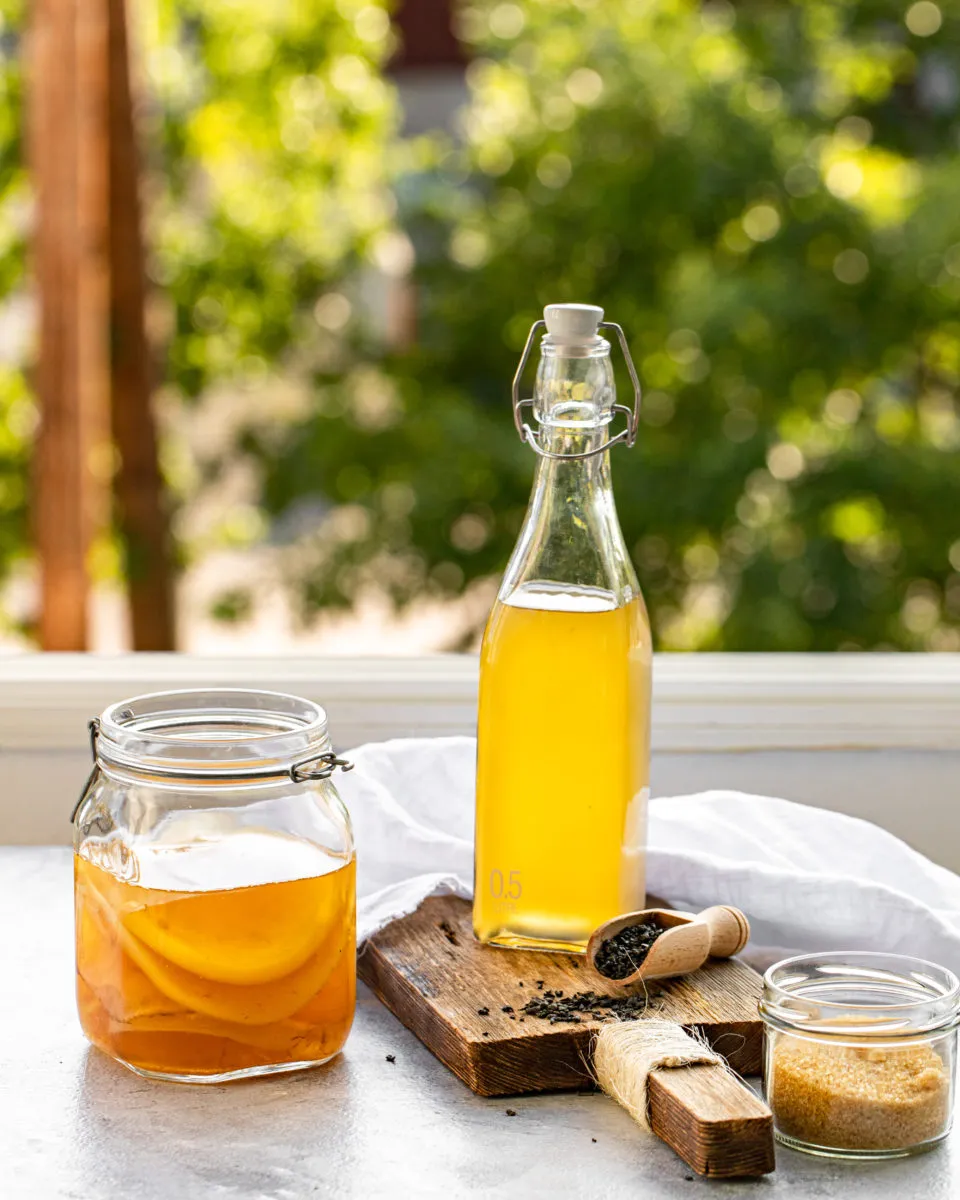 Zdjęcie Jak przechowywać grzybek kombucha, aby nie stracił zdrowia i smaku