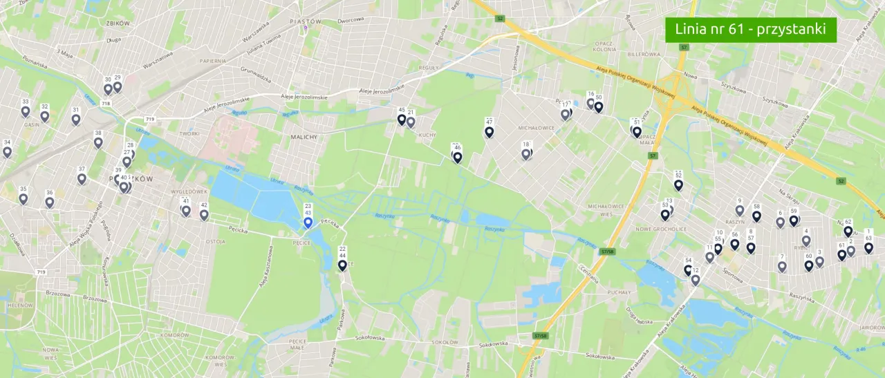 Zdjęcie Pszczółki gdzie się zatrzymuje autobus - kluczowe przystanki i linie