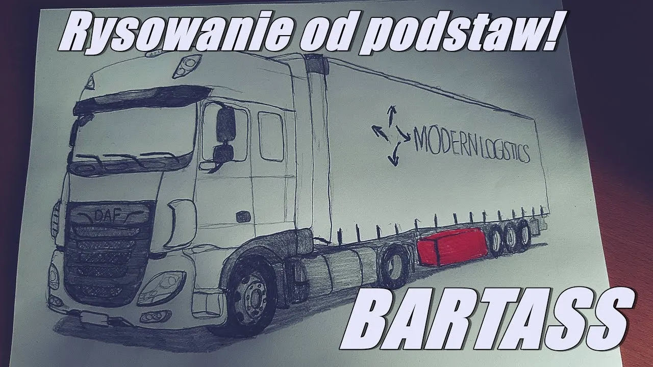 Zdjęcie Jak narysować ciężarówkę - proste kroki, które każdy może opanować