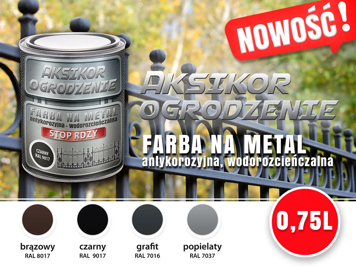 Zdjęcie Najlepsza farba do ogrodzenia metalowego – uniknij korozji i kosztów malowania