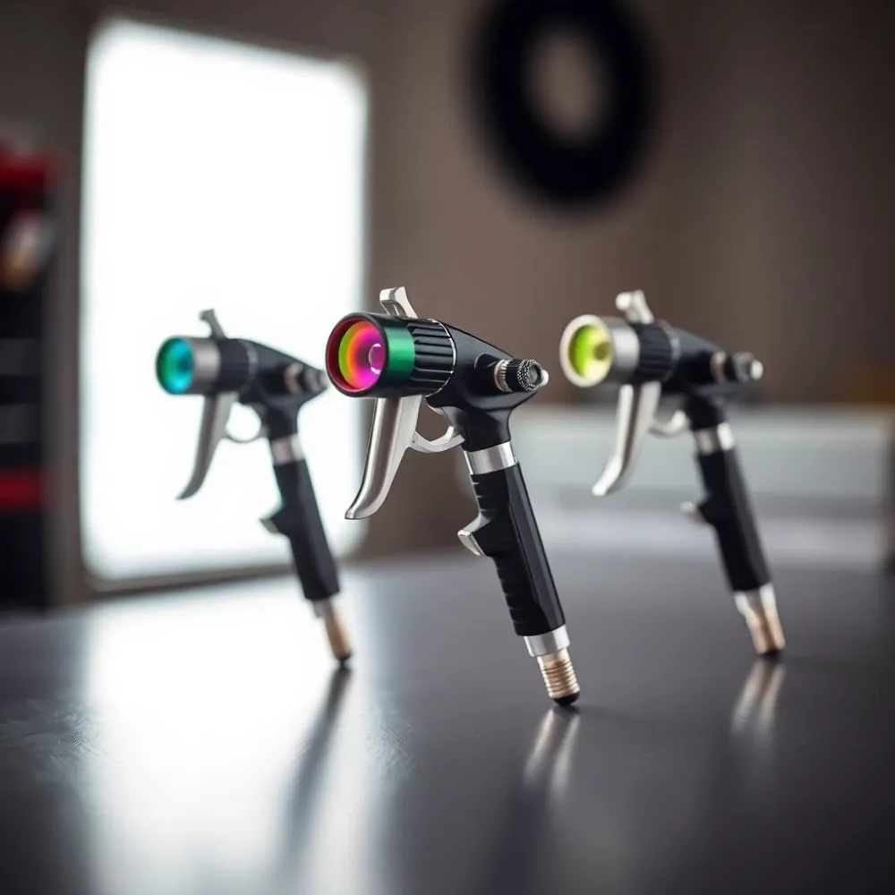 Zdjęcie Jak wybrać pistolet do malowania samochodu, aby uniknąć błędów?