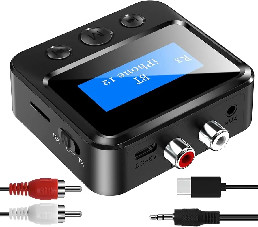 Bluetooth transmitter for TV connection