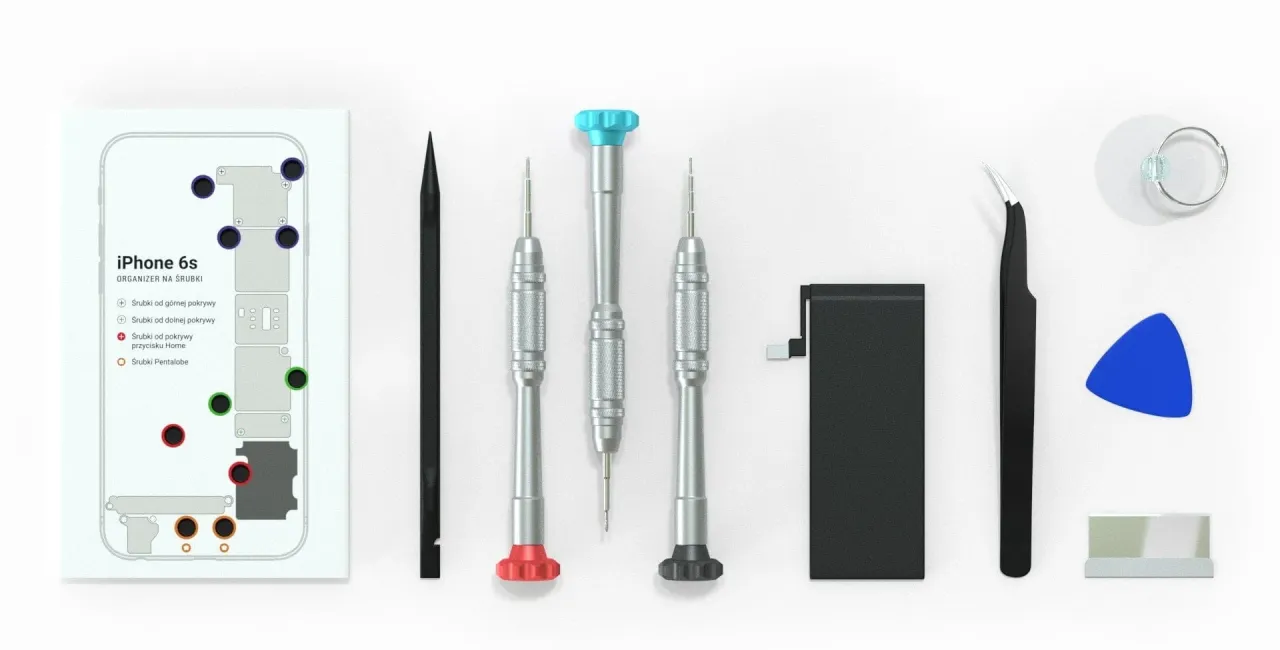 Narzędzia do samodzielnej wymiany baterii iPhone