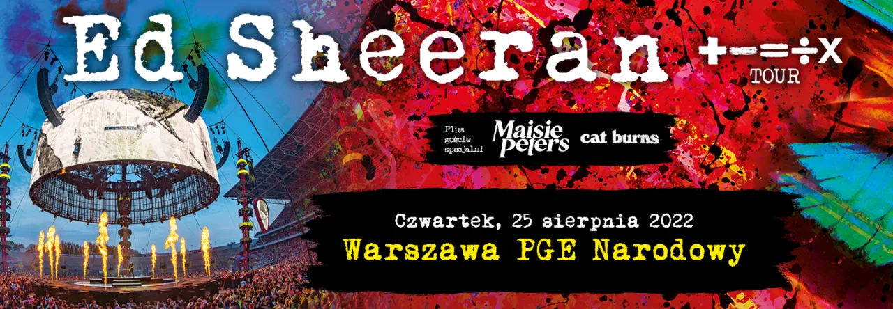 Zdjęcie Ile ludzi przyszło na koncerty Ed Sheerana w Warszawie? Zaskakujące liczby!