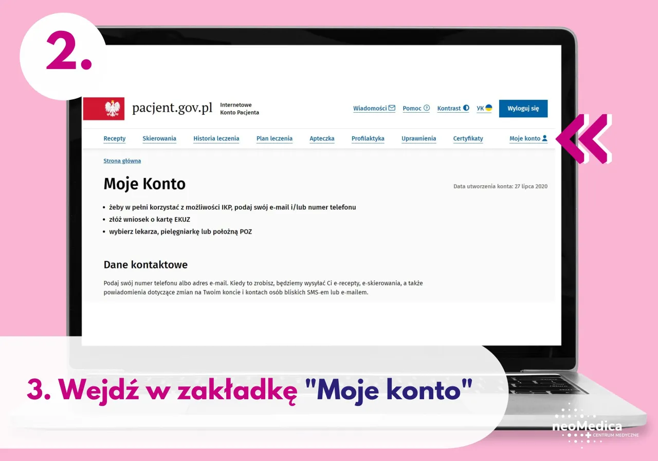 Internetowe Konto Pacjenta IKP, zmiana lekarza online