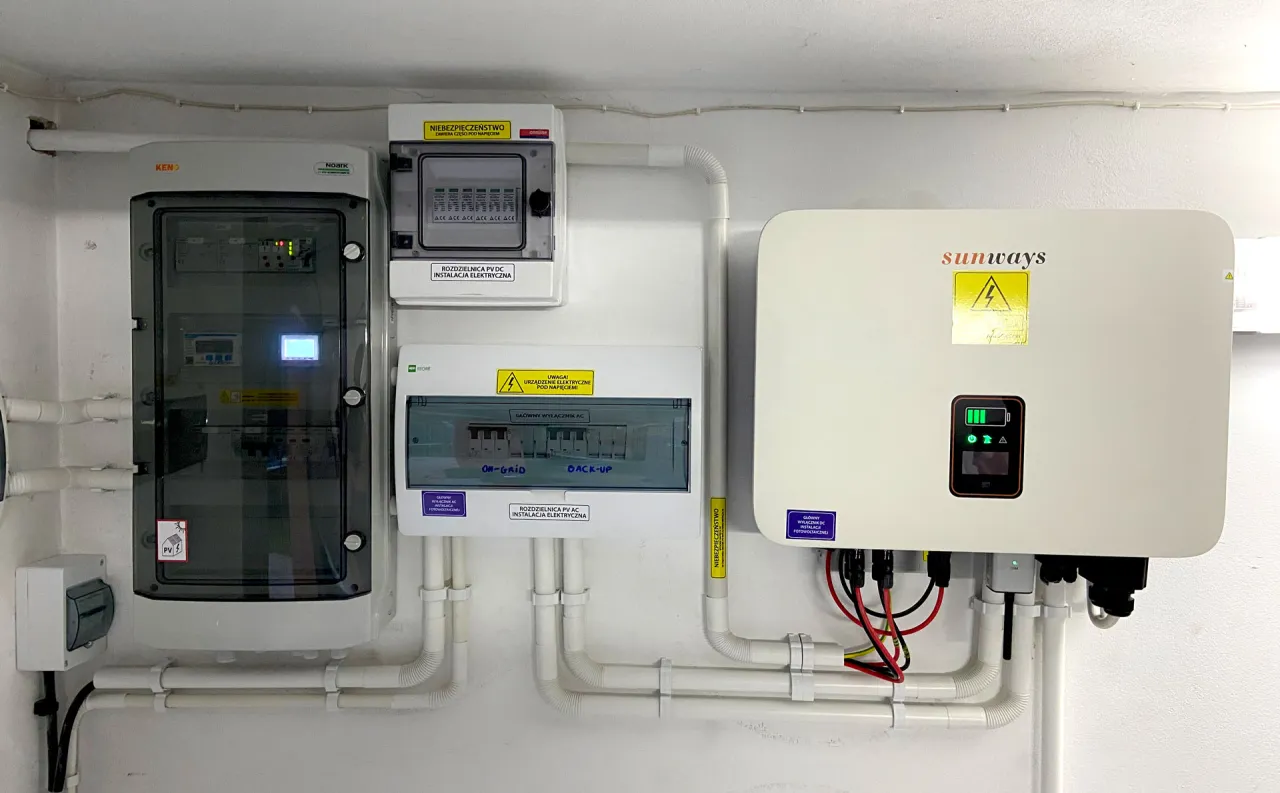 Domowy magazyn energii z instalacją fotowoltaiczną